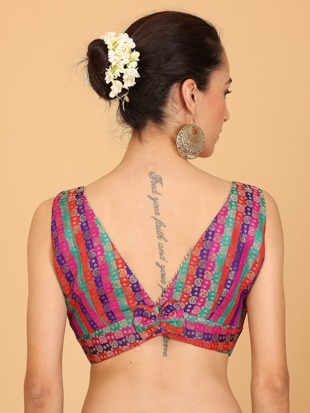 Kaanchie Nanggia Multi Gota Work Blouse