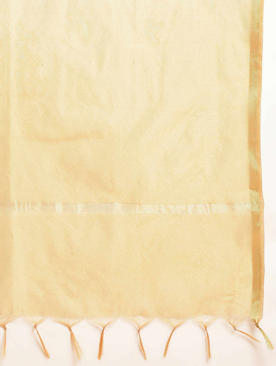 Kaanchie Nanggia Pink Gota Work Kurta And Sharara With Dupatta (Set of 3)