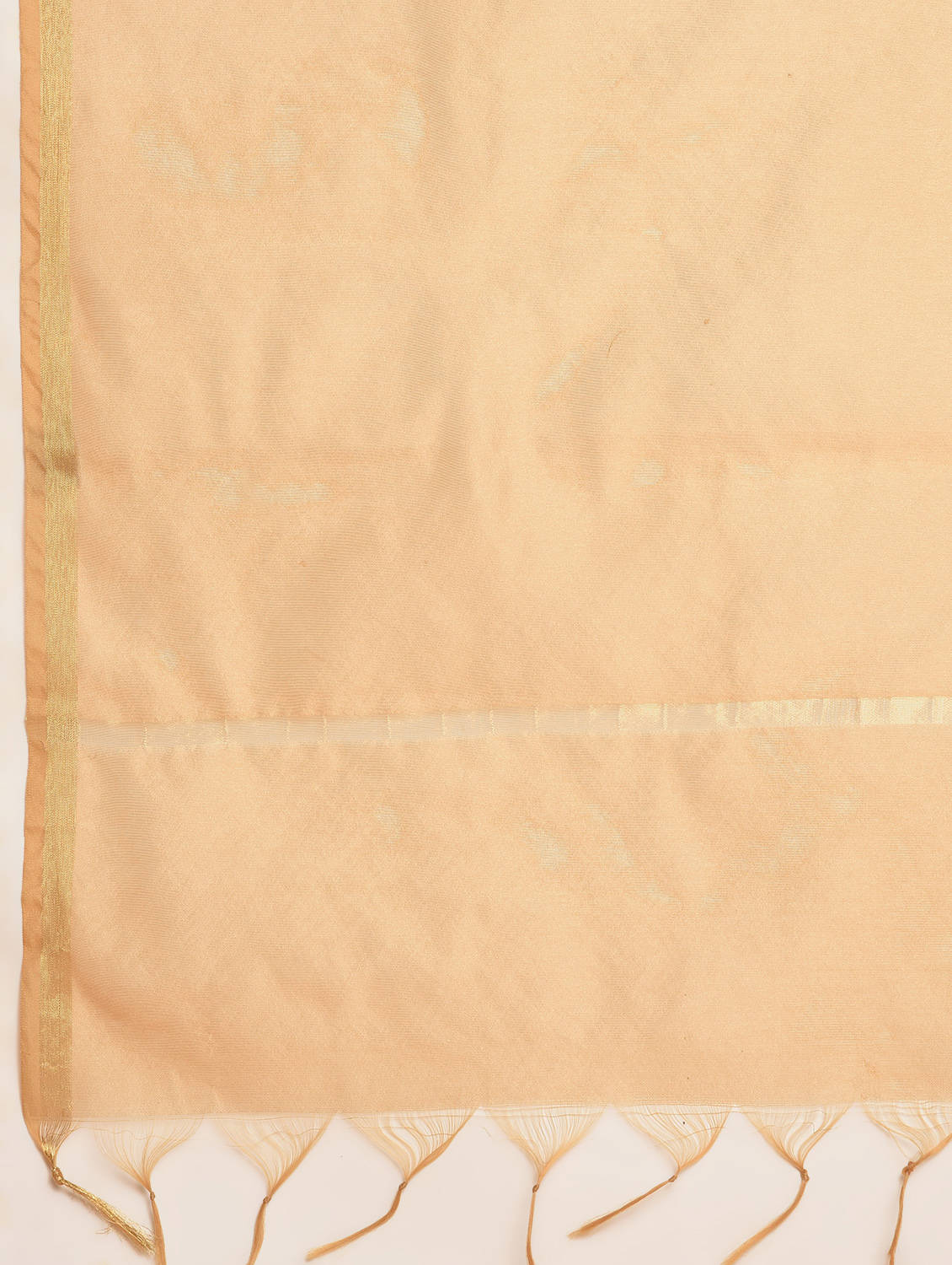 Kaanchie Nanggia Pink Silk Kurta With Chanderi Palazzo And Dupatta (Set Of 3)